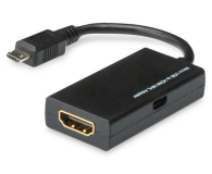 SAVIO SAVIO CL-32 Adapter MHL micro USB (M) do HDMI (F) # - 1457560 - zdjęcie 1